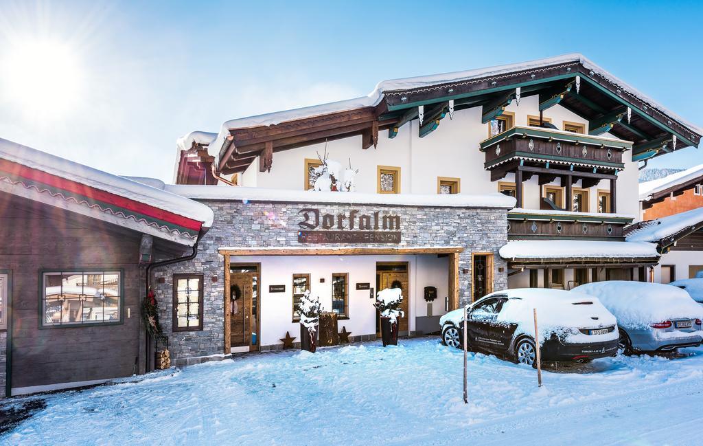Pension Restaurant Dorfalm 莱奥冈 外观 照片